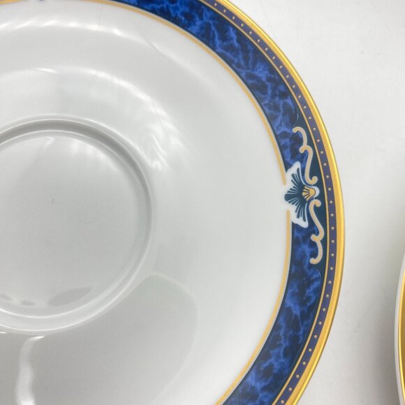 Wedgwood Embassy Collection Chadwick footed tea cup and saucer set of 3 - Picture 8 of 8